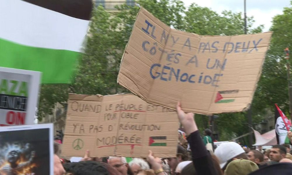 manifestações em paris