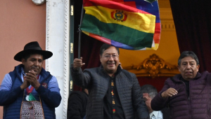Bolivian President Luis Arce