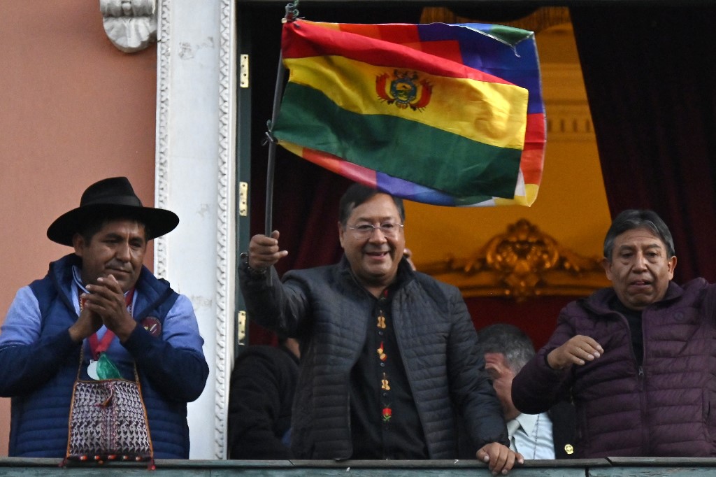 Bolivian President Luis Arce