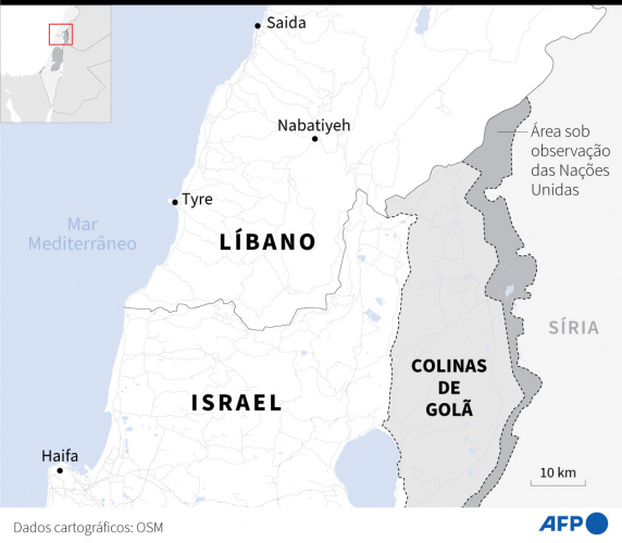 líbano e israel
