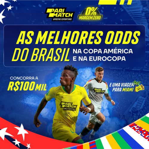 Quem é seu favorito: Brasil ou Argentina? Parimatch oferece margem 0% e as maiores odds para a Copa América e a Eurocopa 2024