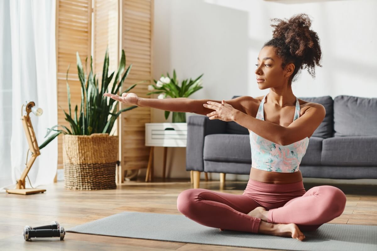 O yoga promove o equilíbrio entre o corpo, a mente e o espírito 