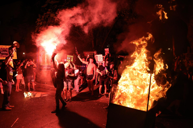 Protesto em Israel