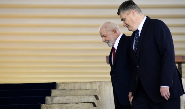 Lula participa de almoço com presidente da Croácia