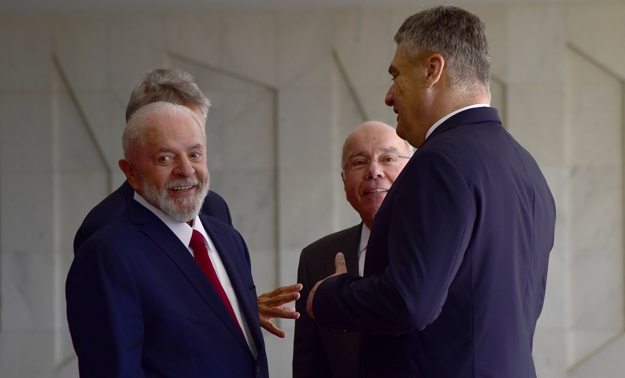 Lula participa de almoço com presidente da Croácia