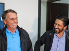 Jair Bolsonaro e Ricardo Nunes se encontraram em São Paulo nesta sexta-feira (14)