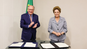 Dilma e Alckmin