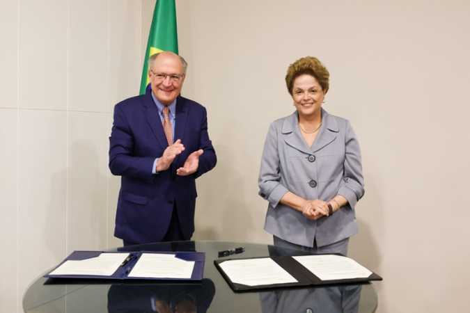 Dilma e Alckmin