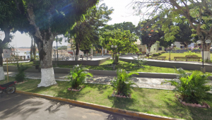 Praça Clóvis Beviláqua em Viçosa do Ceará