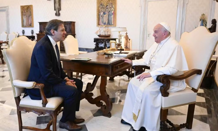 haddad e papa francisco