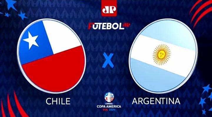 Chile x Argentina: assista à transmissão da Jovem Pan ao vivo