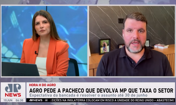 Pedro Lupion concede entrevista para o Hora H do Agro