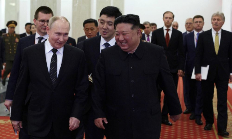 putin e kim jong un