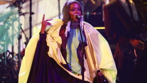 US rapper and singer Lauryn Hill