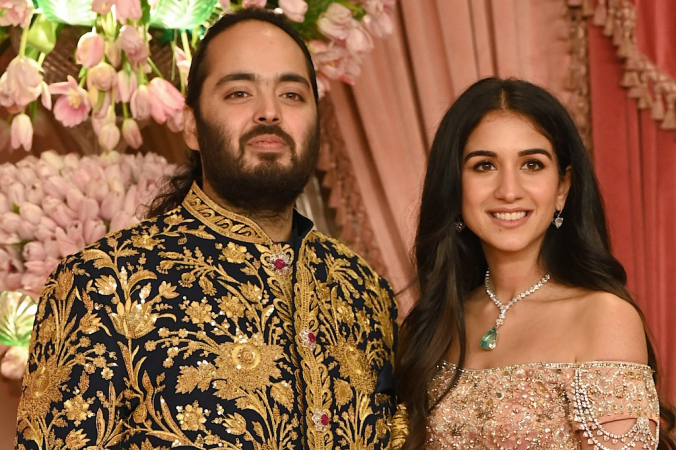 Anant Ambani com Radhika Merchant devem ter o casamento do ano na Índia