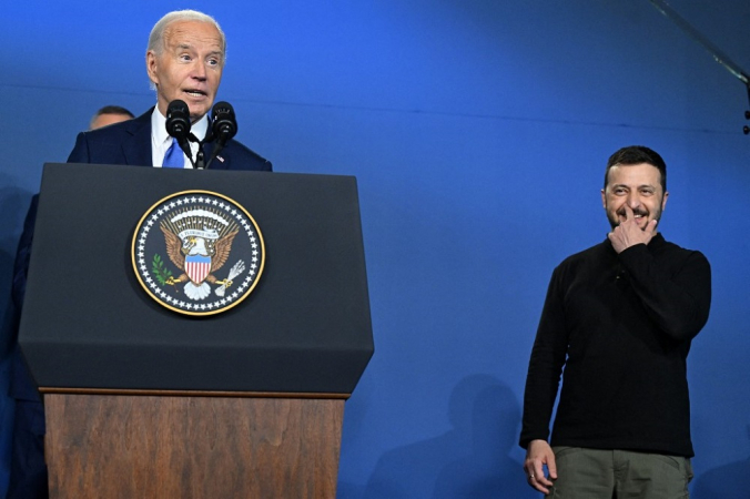 President Joe Biden hosts an event on the Ukraine Conpact initiativ