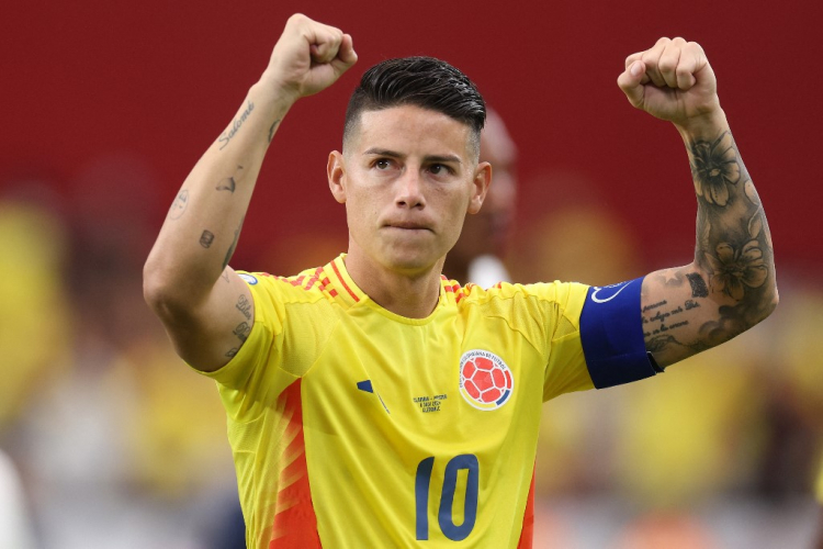 Colômbia goleia Panamá com novo show de James Rodríguez e avança para a semifinal da Copa América