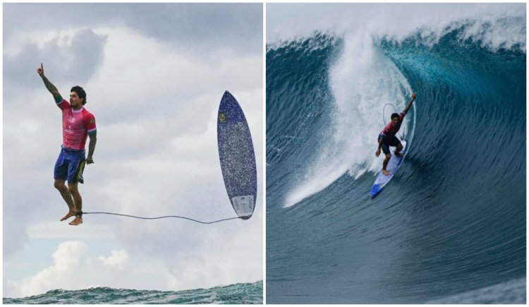 Surfe masculino é adiado novamente nas Olimpíadas; veja quando o Brasil pode ganhar medalha