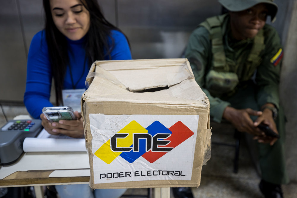 Venezuela eleições urnas