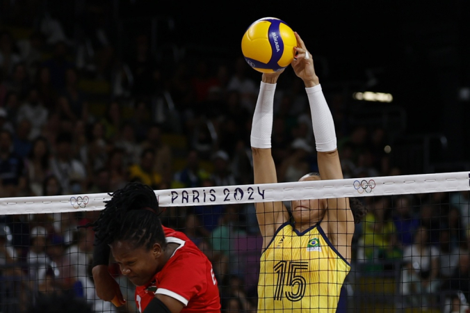 Jogadora de vôlei do Brasil