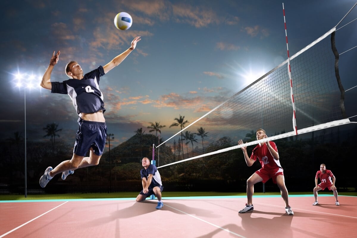 Praticar o voleibol é uma ótima maneira de se manter ativo e saudável 