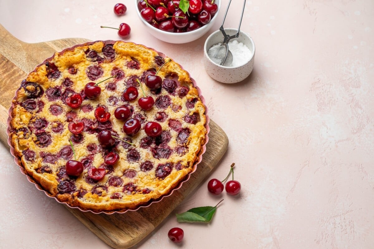 Clafoutis de cereja 