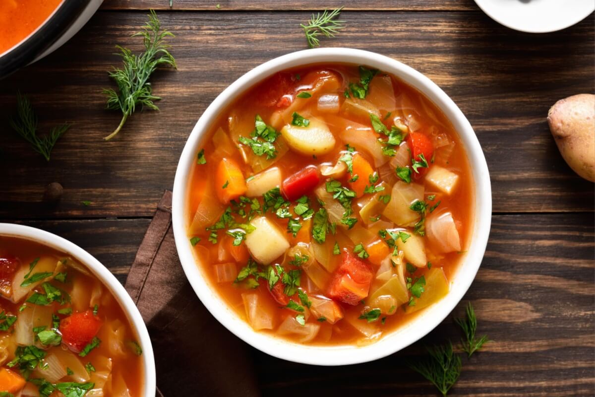 Sopa de legumes 