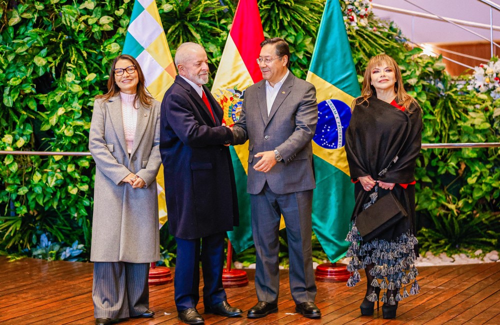 Presidente da República, Luiz Inácio Lula da Silva, durante reunião bilateral entre o Presidente do Estado Plurinacional da Bolívia, Luis Arce.
