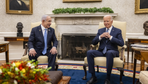 Netanyahu e Biden na Casa Branca