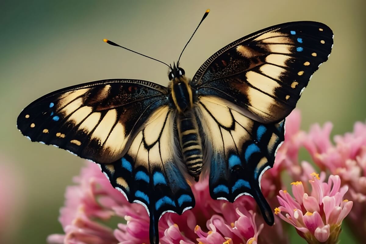 A borboleta é um dos insetos mais interessantes da natureza 