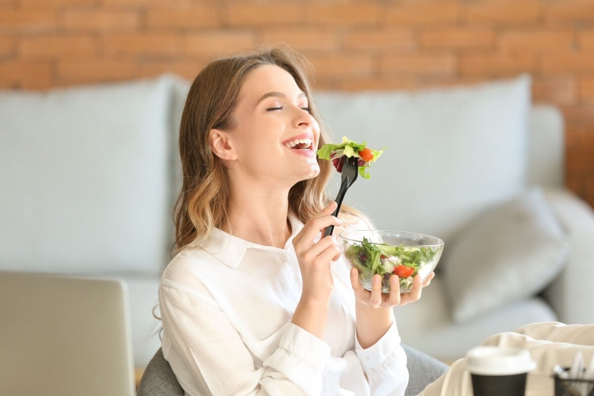 O consumo de verduras é importante para a saúde 