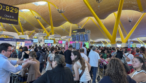 Aeroporto MADRID, 19/07/2024 -