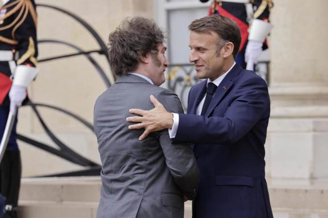 Macron e Milei