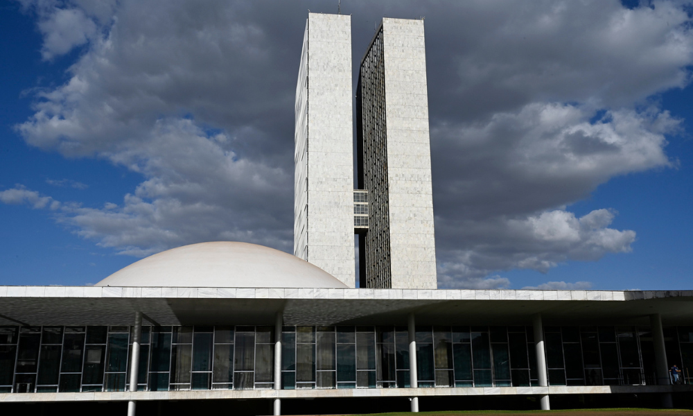 As cúpulas abrigam os plenários da Câmara dos Deputados (côncava) e do Senado Federal (convexa), enquanto que nas duas torres - as mais altas de Brasília - funcionam as áreas administrativas e técnicas que dão suporte ao trabalho legislativo diário das duas instituições.