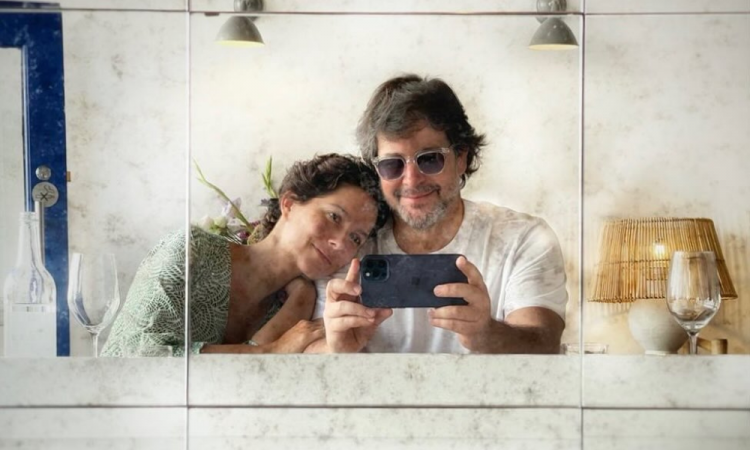 Cecília Malan e Murilo Benício