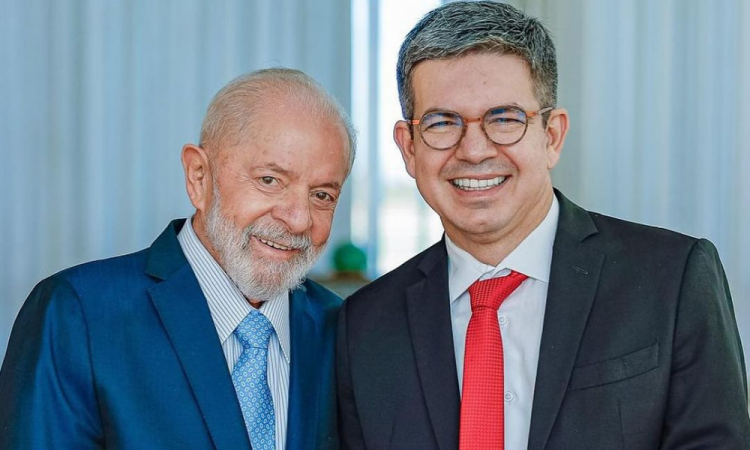 Lula e Randolfe Rodrigues