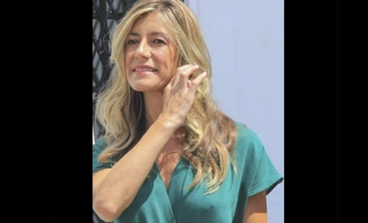 Begoña Gómez, a esposa do presidente do Governo espanhol, Pedro Sánchez