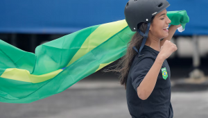 Rayssa Leal é uma das grandes estrelas do Time Brasil.