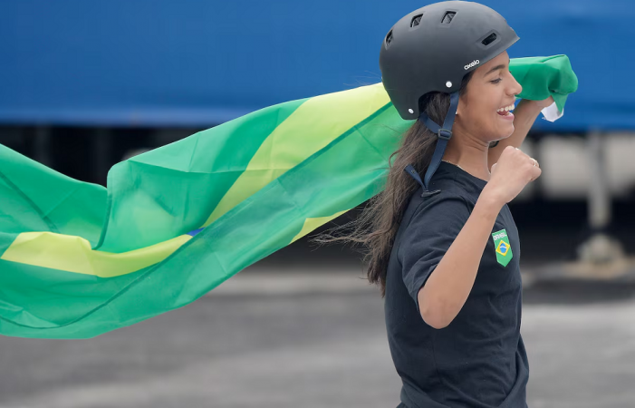 Rayssa Leal é uma das grandes estrelas do Time Brasil.