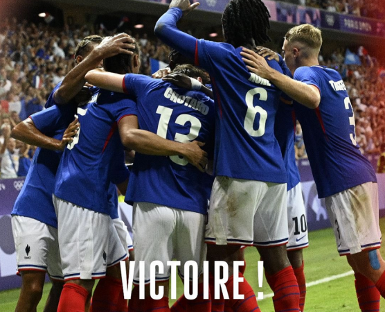 França vence Guiné no futebol masculino nas Olimpiadas de Paris 2024