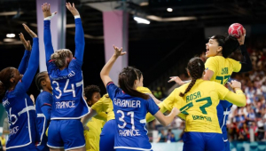 handebol feminino brasil x frança