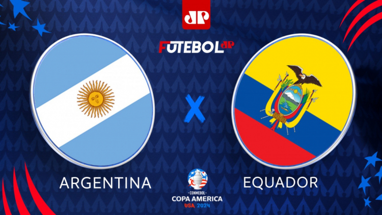 Argentina e Equador Copa América