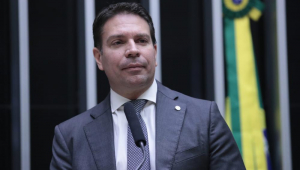 Alexandre Ramagem no plenário da Câmara dos Deputados