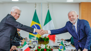 15.07.2024 - Reunião bilateral de Lula com o Presidente da República Italiana, Sergio Mattarella
