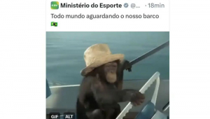 post racista ministerio do esporte