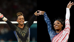 rebeca andrade e simone biles