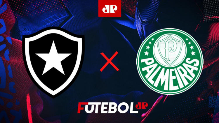 Botafogo x Palmeiras: confira a transmissão da Jovem Pan ao vivo