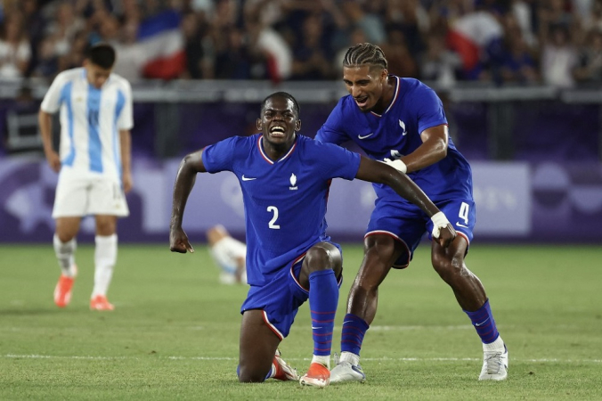 França X Argentina Olimpiadas 2 de agosto de 2024