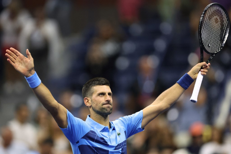 Djokovic marca a sua estreia no US Open com vitória ‘sem sustos’ sobre Radu Albot