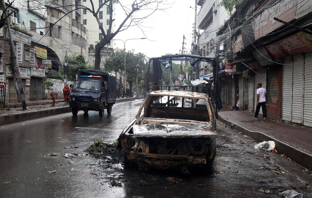 Protestos em BANGLADESH